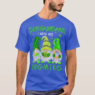 Camiseta Shenanigans Com Meu Gnomo De Dia de São Patrício