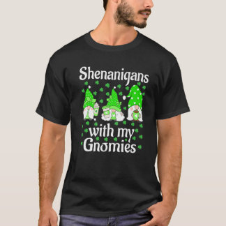 Camiseta Shenanigans Com Minha Coroa De Dia de São Patrício