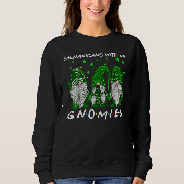 Camiseta Shenanigans Com Minha Rua De Gnomos Gnomo Do Dia D (Frente)