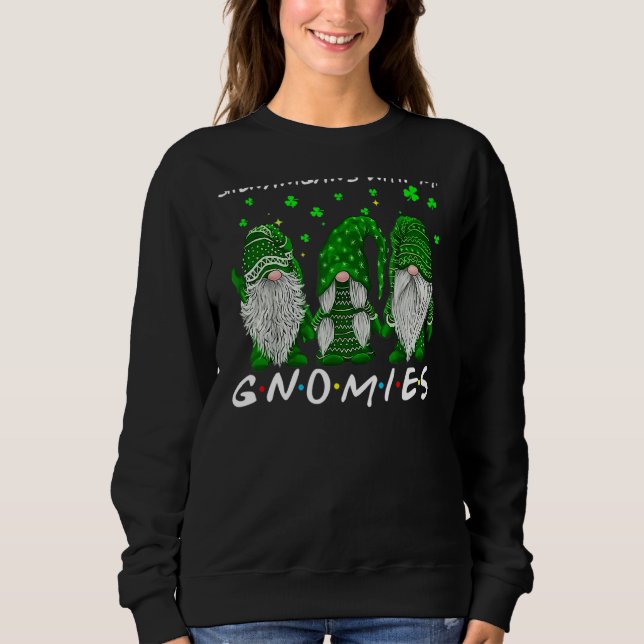 Camiseta Shenanigans Com Minha Rua De Gnomos Gnomo Do Dia D (Frente)