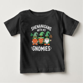 Camiseta Shenanigans Com O Meu Dia de São Patrício De Gnomo