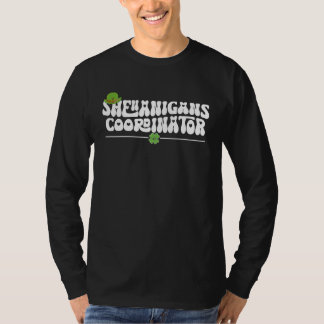 Camiseta Shenanigans Coordinator Groovy Teacher St Patricks