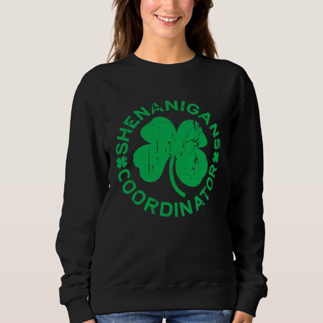 Camiseta Shenanigans Coordinator  Saint Patricks Day (Frente)