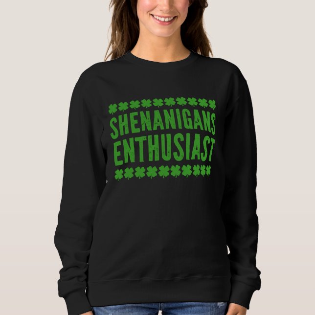 Camiseta Shenanigans Enthusiast St Patrick s day Teacher (Frente)