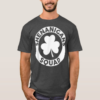 Camiseta Shenanigans Esquadrão Correspondência Engraçada co