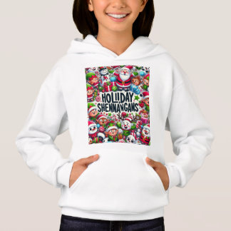 Camiseta Shenanigans Feriados - Char de Natal Animado e Bon