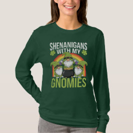 Camiseta Shenanigans irlandeses ofensivos com os meus genom