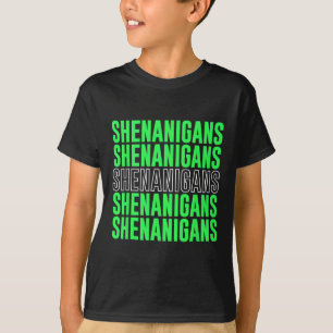 Camiseta Shenanigans Saint Patricks Dia 2024 Ruas. Dia dos