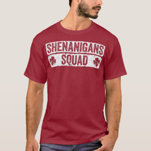 Camiseta Shenanigans Squad Dia de São Patrício Shirt