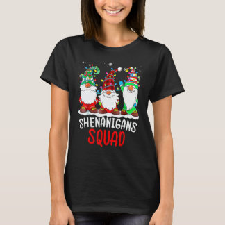 Camiseta Shenanigans Squad Gnomes Christmas 2022 Family Paj
