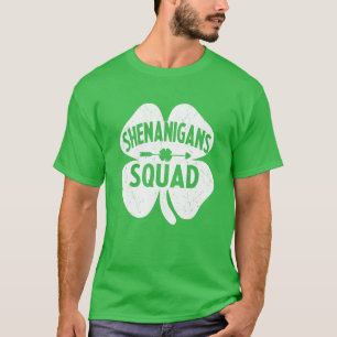 Camiseta Shenanigans Squad Irish Engraçado Saint Patricks D