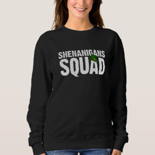 Camiseta Shenanigans Squad Irish Funny Dia de São Patrício 