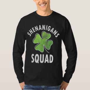Camiseta Shenanigans Squad Irish Funny Saint Patricks Day
