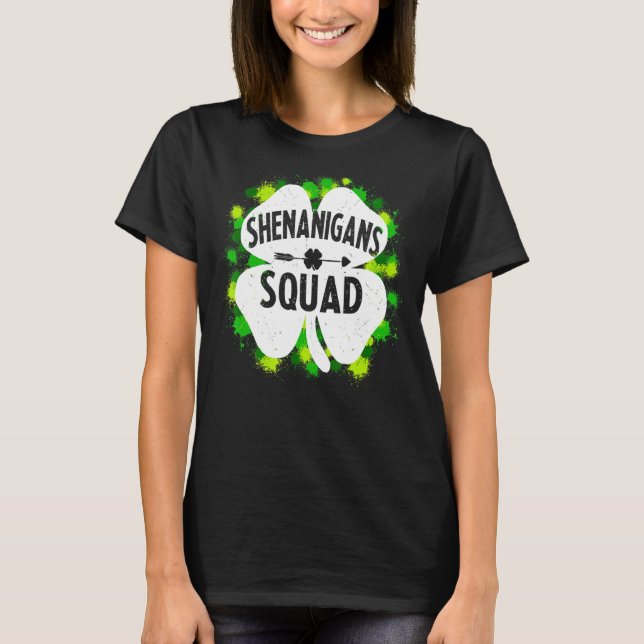 Camiseta Shenanigans Squad Irish Saint Patricicks Dia 1 (Frente)