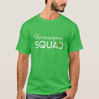 Camiseta Shenanigans Squad Saint Patricks Day Lucky Shamroc