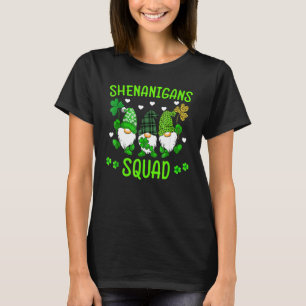 Camiseta Shenanigans Squad St Patricks Day Gnomes Green Pro