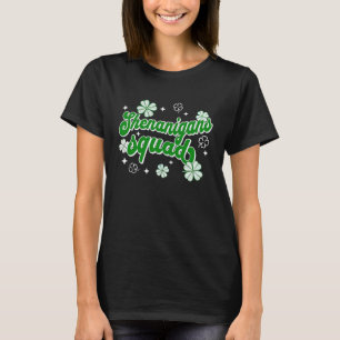 Camiseta Shenanigans Squad T Dia de São Patrício