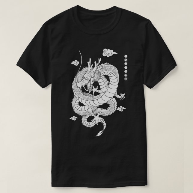 Camiseta ShenlongWhite (Frente do Design)