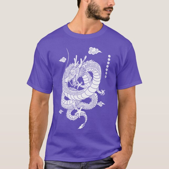 Camiseta ShenlongWhite (Frente)