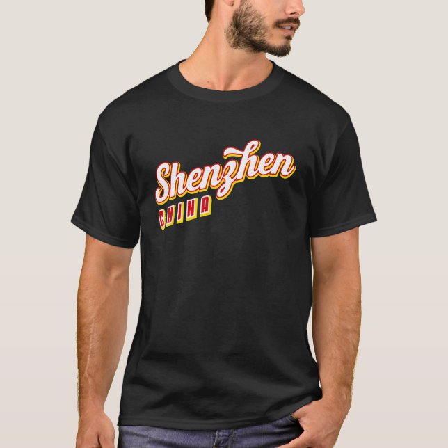 Camiseta Shenzhen China (Frente)