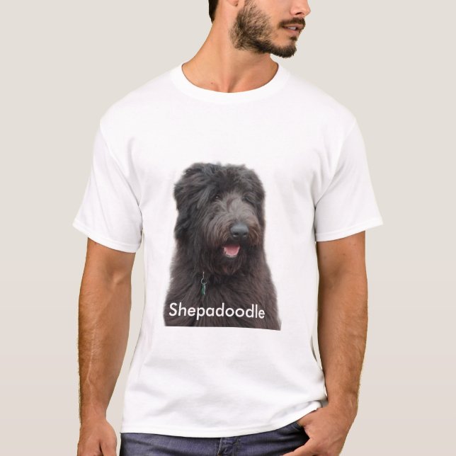 Camiseta Shepadoodle (Frente)