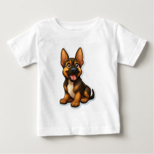 Camiseta Shepard Puppy alemão