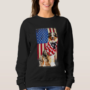 Camiseta Shepherd American Flag Usa Patriotic Do