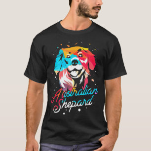 Camiseta Shepherd Aussie Border Collie australiano