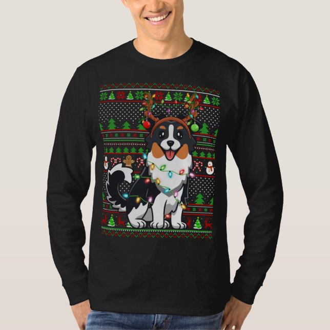 Camiseta Shepherd Australiano Febre Familiar (Frente)