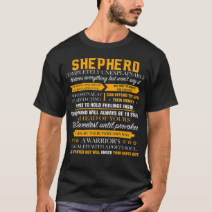 Camiseta SHEPHERD completamente inexplicável