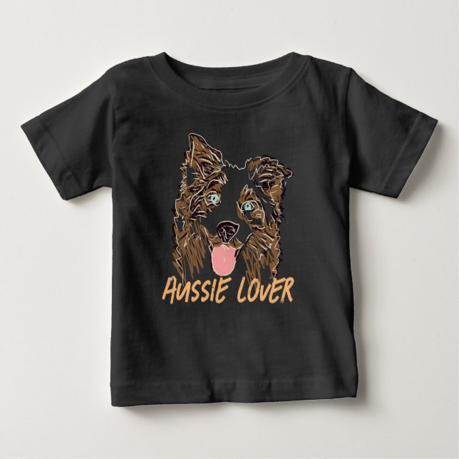Camiseta Shepherd Lover australiano (Frente)