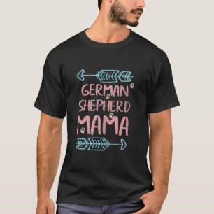 Camiseta Shepherd Lover Proprietário Funny Dog Mãe Dotada A