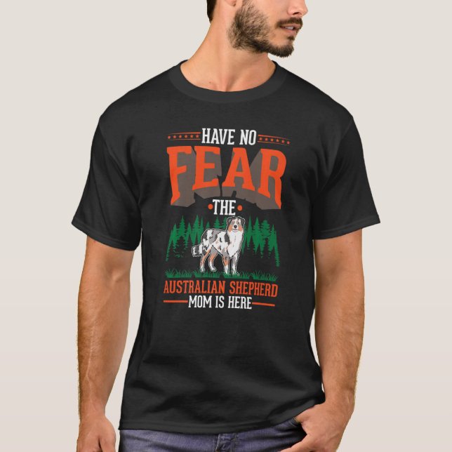 Camiseta Shepherd Mãe Aussie (Frente)