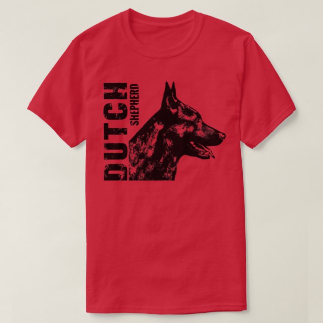 Camiseta Shepherd Neerlandês 4 (Frente do Design)