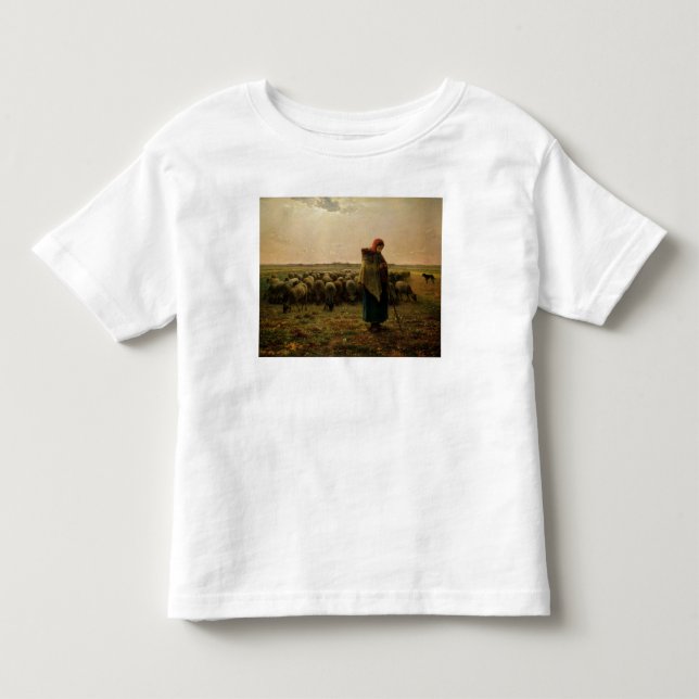 Camiseta Shepherdess com seu bando, 1863 (Frente)