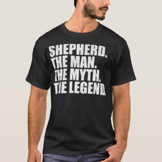 Camiseta ShepherdShepherd Name Shepherd nome fornecido