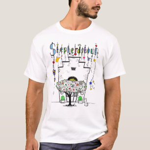 Camiseta Shepherdstown Library West Virginia Doodle Art