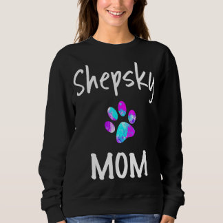 Camiseta Shepsky Mãe German shepherd Rouco Mix Dog Propriet