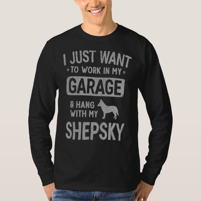 Camiseta Shepsky Pai Garage Men Seguiram Com 1 (Frente)