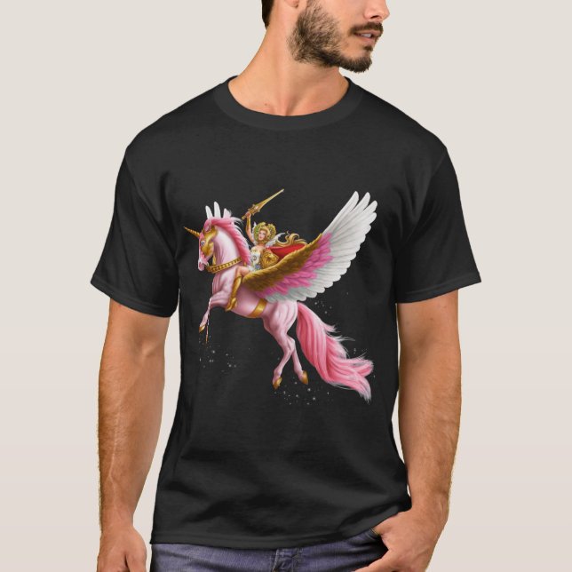 Camiseta SheRa Princesa do Poder família de meninos (Frente)