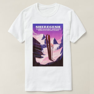 Camiseta Sheregesh,Kemerovo Oblast Russia viagem