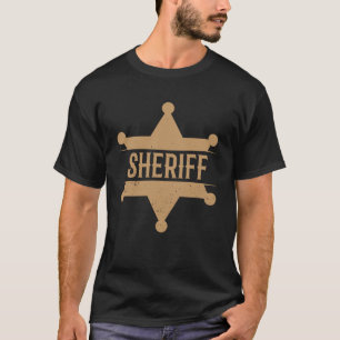 Camiseta Sheriff do Costume