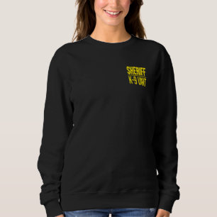 CAMISETA SHERIFF K-9 UNIT POLICE DOG UNIFORME OFFICER COSTU