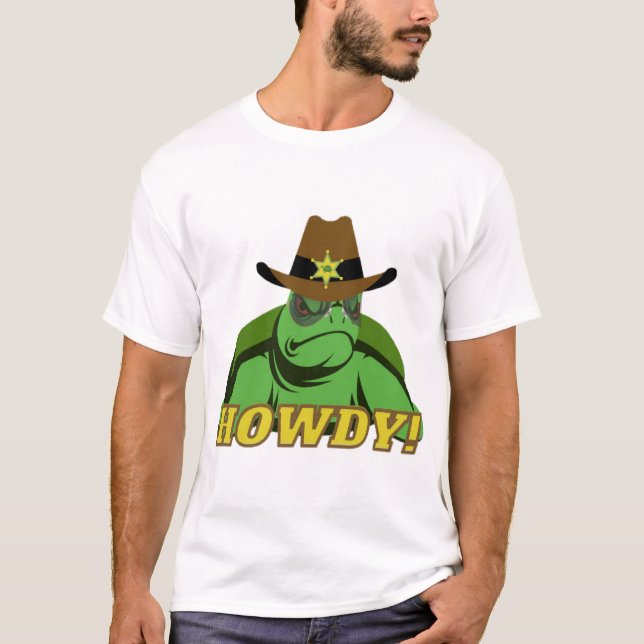 Camiseta Sheriff Turtle (Frente)