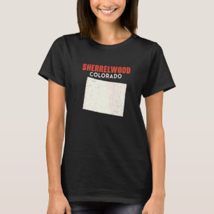 Camiseta Sherrelwood Colorado EUA State America Viagem Colo