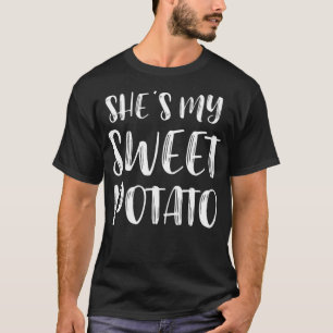 Camiseta She's My Sweet Potato I Yam Thanksgiving Matching