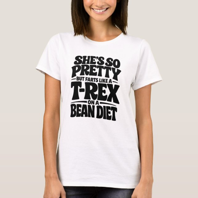 Camiseta She's So Pretty Funny (Frente)