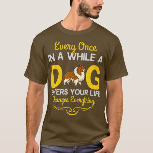 Camiseta Shetland Sheepdog Dog Puppies Owner Lover _16