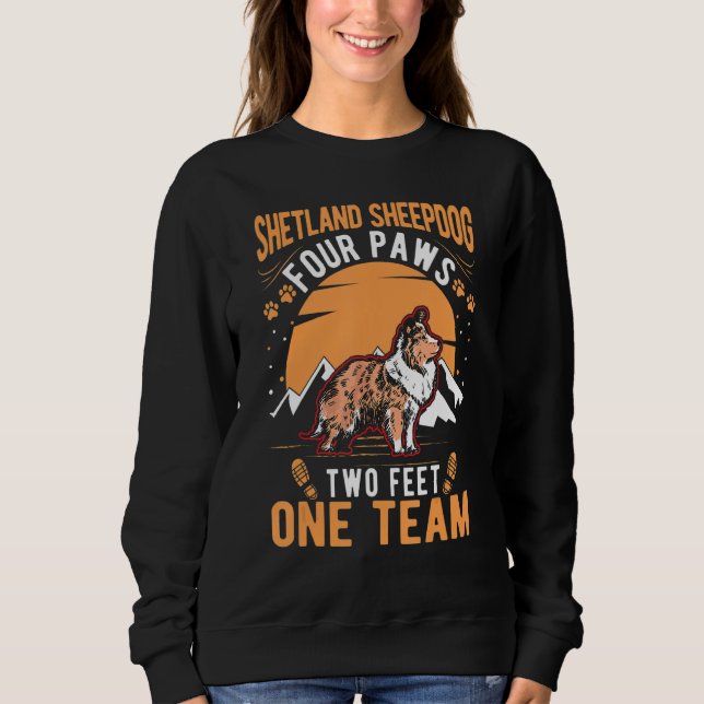 Camiseta Shetland Sheepdog Mini Collie Sheltie (Frente)