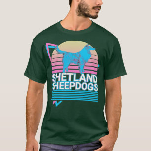 Camiseta Shetland Sheepdog Retro